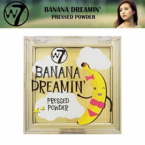 Lugar W7 Cosméticos Banana Dreamin' Pressed Face Soft Powder Brighten Tez