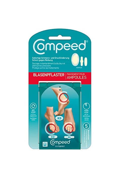 Beauty COMPEED® Ampollas Surtido / dolor inmediato y alivio de presión / protección