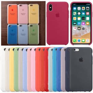 Electronic OEM Original Funda de Silicona Silicone hülle para Apple iPhone x 8