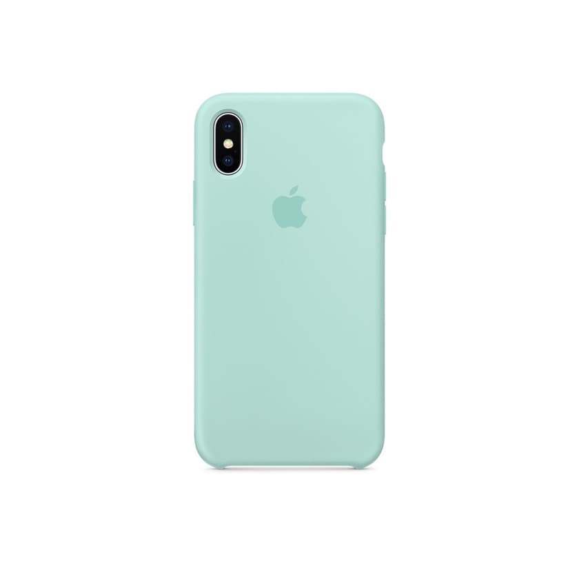 Electrónica El último Verano Funda iPhone X, Slim Líquido de Silicona Gel Carcasa