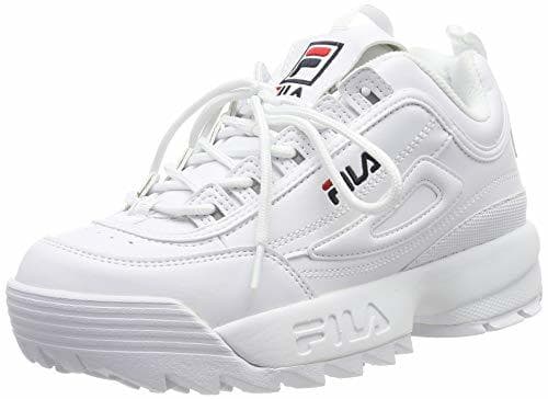 Fashion Fila Disruptor Low Wmn 1010302-1fg, Zapatillas para Mujer, Blanco