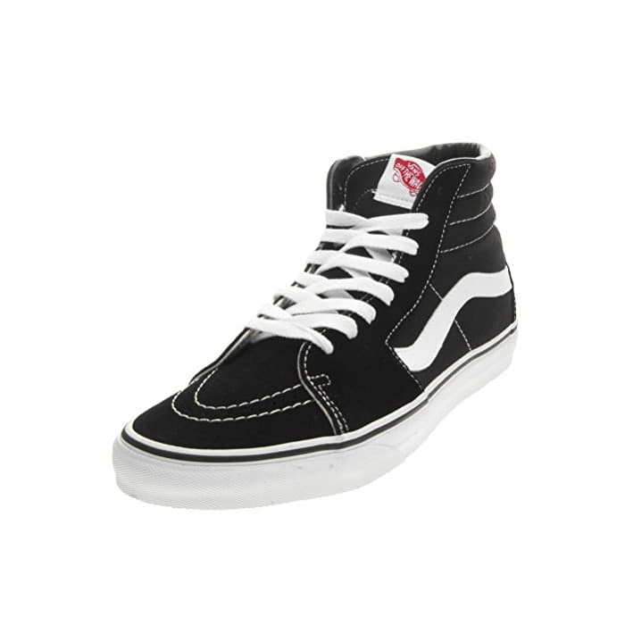 Moda Vans, Zapatillas Altas Unisex Adulto, Negro