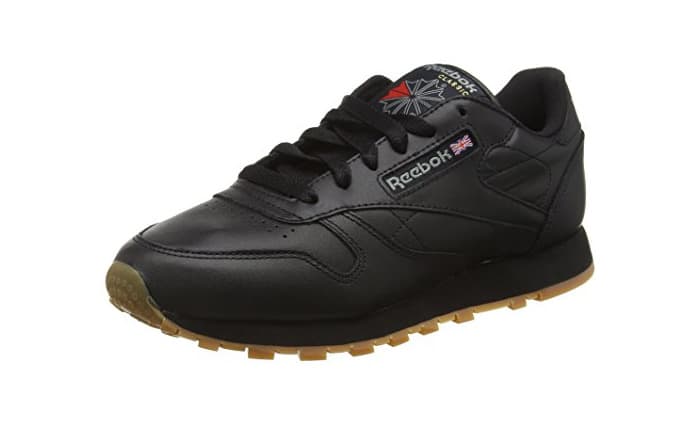 Moda Reebok Classic Leather Zapatillas, Mujer, Negro