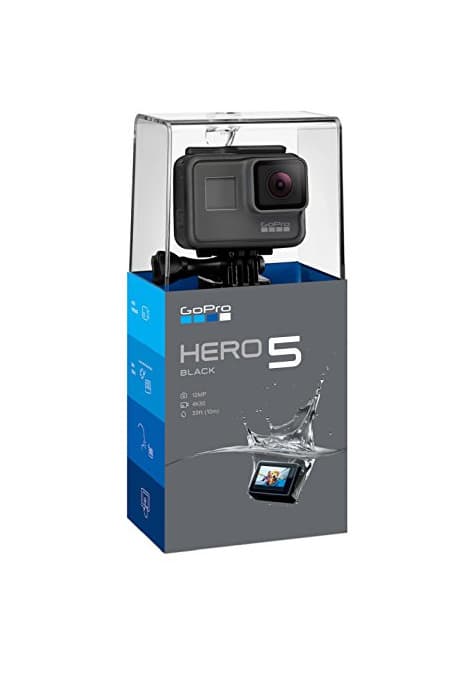 Electrónica GoPro Hero5 Black - Cámara deportiva de 12 MP