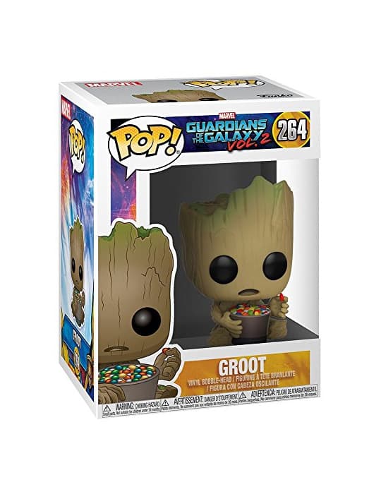 Juego Funko 22074 – Guardians of the galaxy 2 2 2 – Pop Vinyl Figure 264 Groot W/Candy Bowl