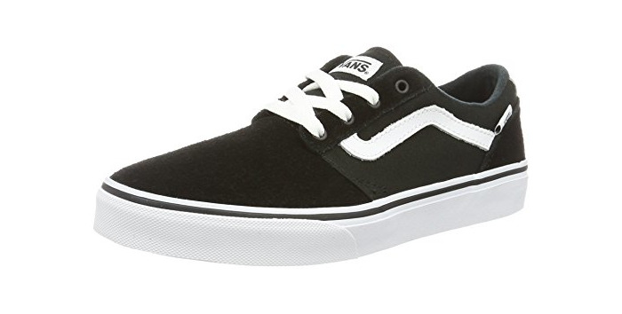 Fashion Vans Chapman Stripe, Zapatillas Unisex Niños, Negro