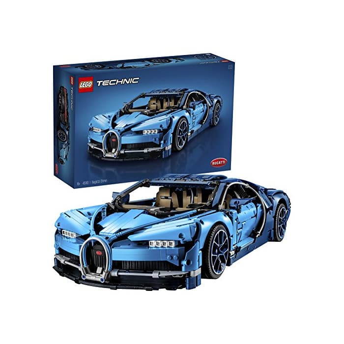 Product LEGO Technic - Bugatti Chiron, Set de Construcción de Coche de Carreras,