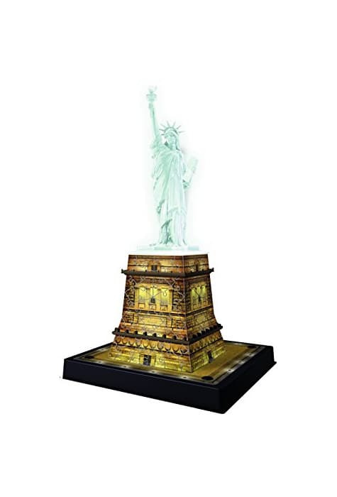 Product Ravensburger - Puzzle Building 3D Night Edition: Estatua de la Libertad