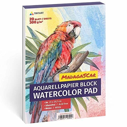 Product PROFESIONAL Block para acuarela Tritart I Papel para acuarela de alta calidad