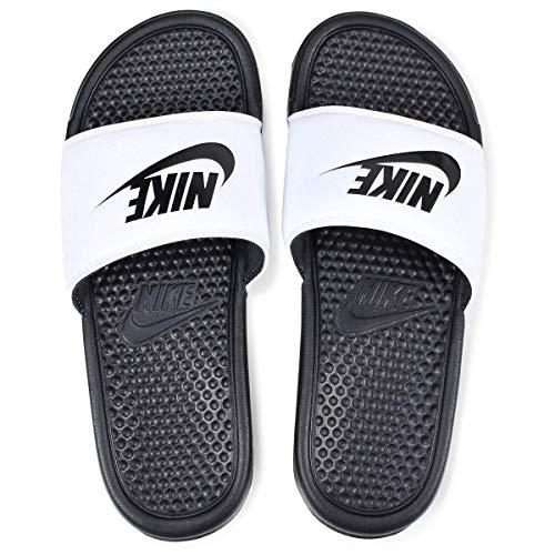 Moda Nike Benassi JDI, Zapatos de Playa y Piscina para Hombre, Blanco