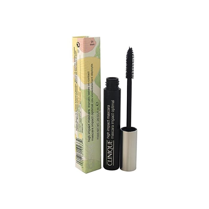 Belleza CLINIQUE HIGH IMPACT mascara #01-black 8 gr