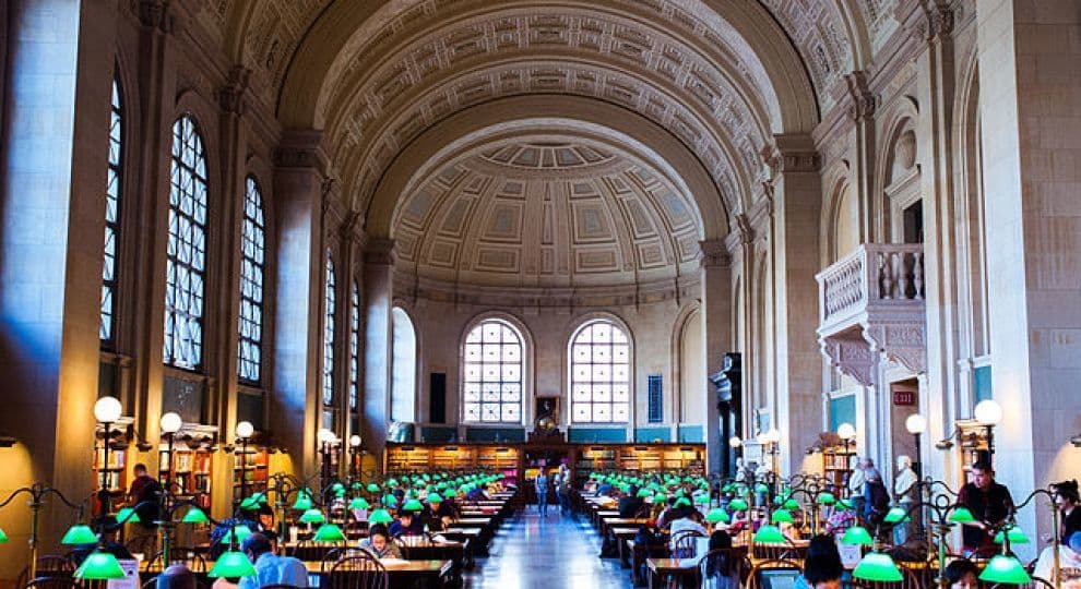 Lugar Boston Public Library