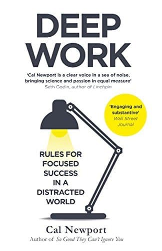 Libro Deep Work: Rules for Focused Success in a Distracted World