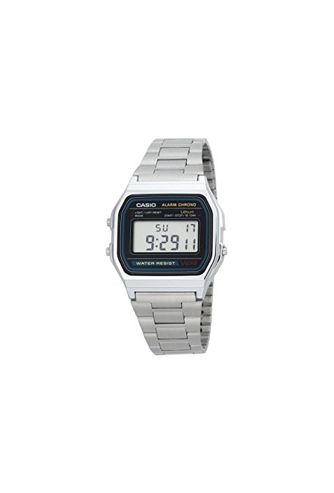 Electronic Casio  A158WA-1DF - Reloj digital de cuarzo para hombre con correa