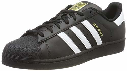 Fashion adidas Originals Superstar, Zapatillas Unisex Adulto, Negro