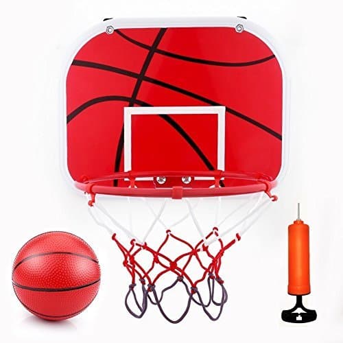 Producto Mini Juego de Baloncesto con Tablero 34x25cm Bola y Bomba para Niños