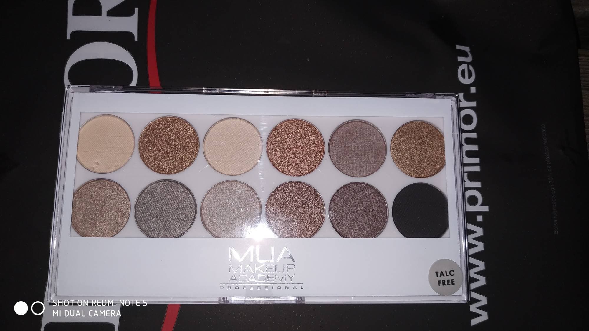 Beauty MUA Paleta de sombra de ojos