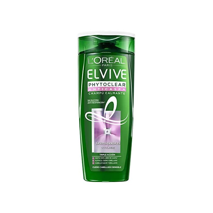 Belleza L'Oréal Paris Elvive Champú Elvive Phytoclear Anticaspa 370 ml