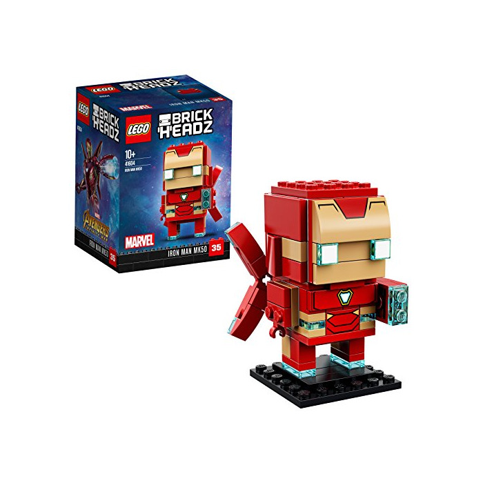 Product BrickHeadz Iron Man MK50, juego de construcción