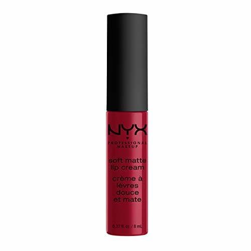 Belleza NYX Professional Makeup Pintalabios Soft Matte Lip Cream, Acabado cremoso mate, Color