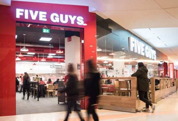 Restaurants Five Guys - Xanadú