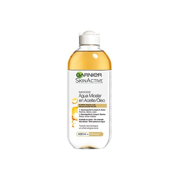 Belleza Garnier Skinactive Agua Micelar en Aceite Waterproof