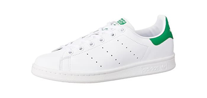 Moda Adidas Stan Smith J - Zapatillas para Niño,Blanco