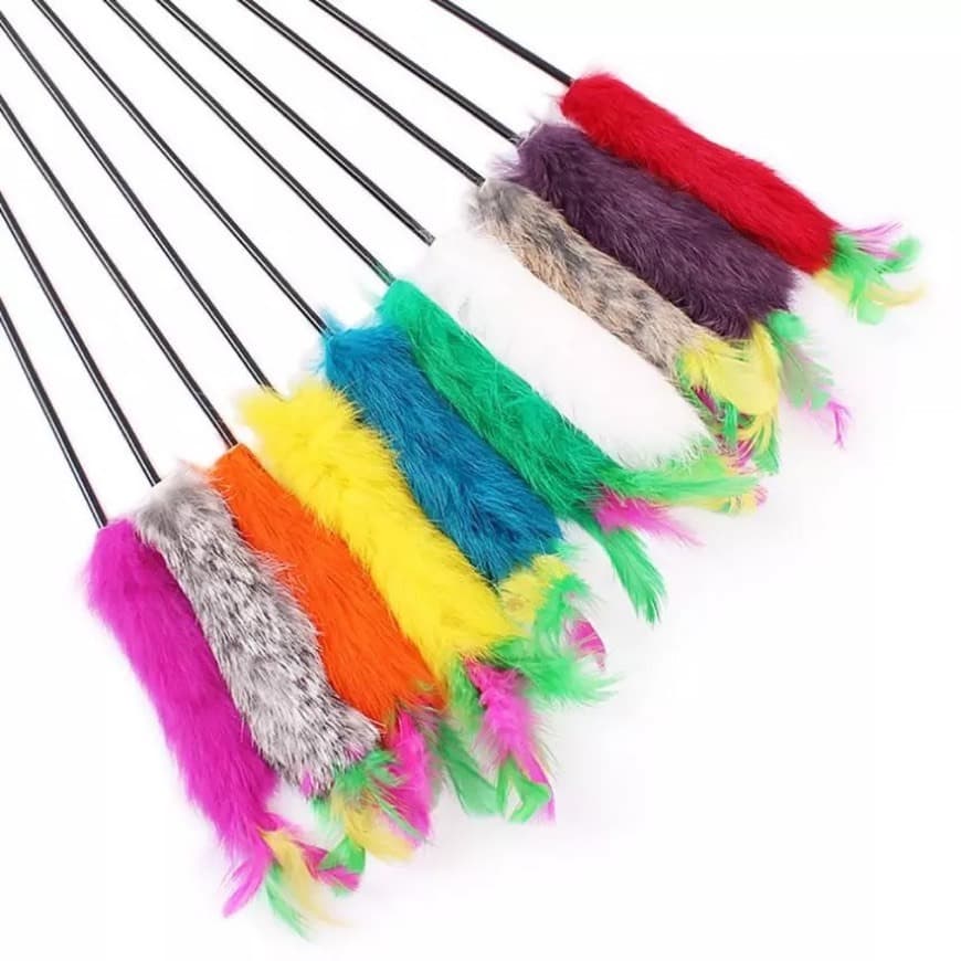 Producto Juguete de plumas para gatos