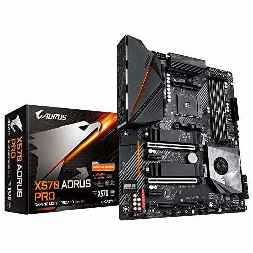 Electrónica GIGABYTE X570 AORUS Pro Funda de protección Negro