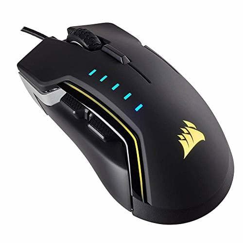 Electrónica Corsair Glaive RGB - Ratón óptico para Juegos