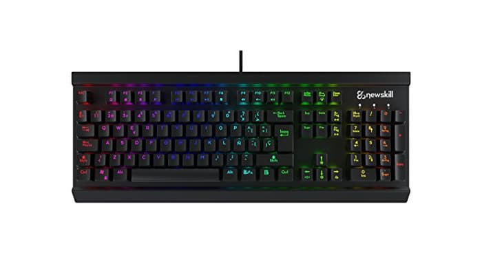 Electrónica Newskill Thanatos Switch Brown - Teclado mecánico gaming