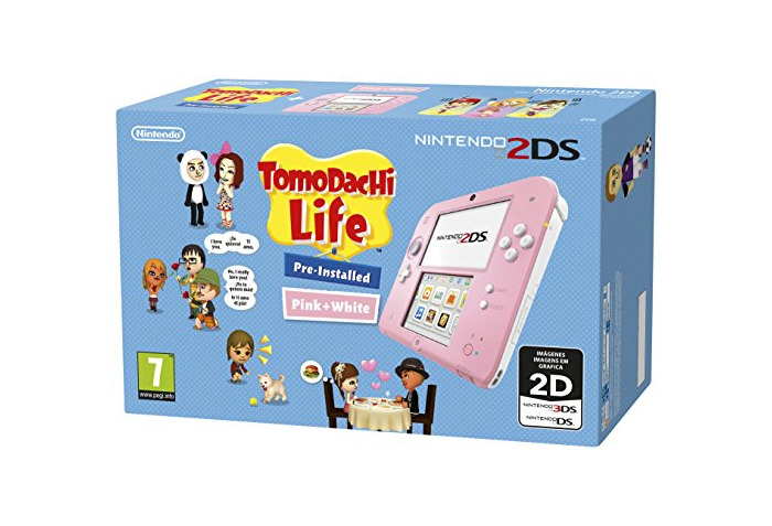 Electronic Nintendo 2DS - Consola, Color Rosa