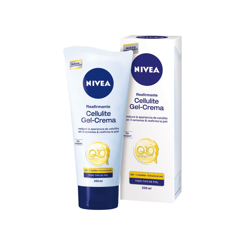 Belleza Nivea gel-crema firmeza Q10 + Good-Bye celulitis 200 ml