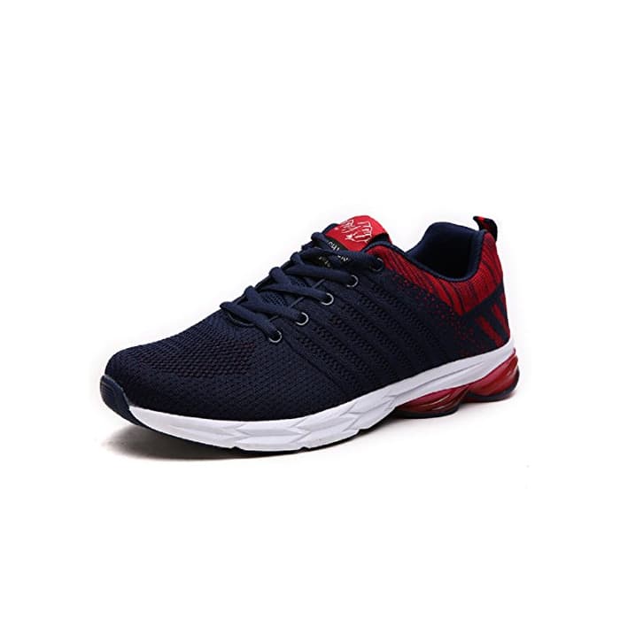 Moda Zapatillas Running para Hombre Aire Libre y Deporte Transpirables Casual Zapatos Gimnasio Correr Sneakers