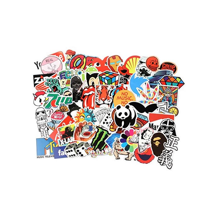 Producto 300 Pcs Pegatinas del PVC Stickers Vinilo Adhesivo Pegatina Sticker para Portátil