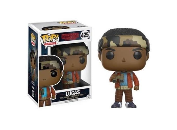 Juego Funko Pop!- Stranger Things Lucas Figura de Vinilo,, Estándar