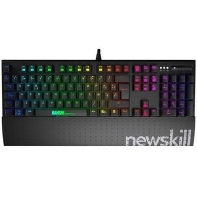 Electrónica Newskill Hanshi Spectrum - Teclado mecánico gaming RGB,