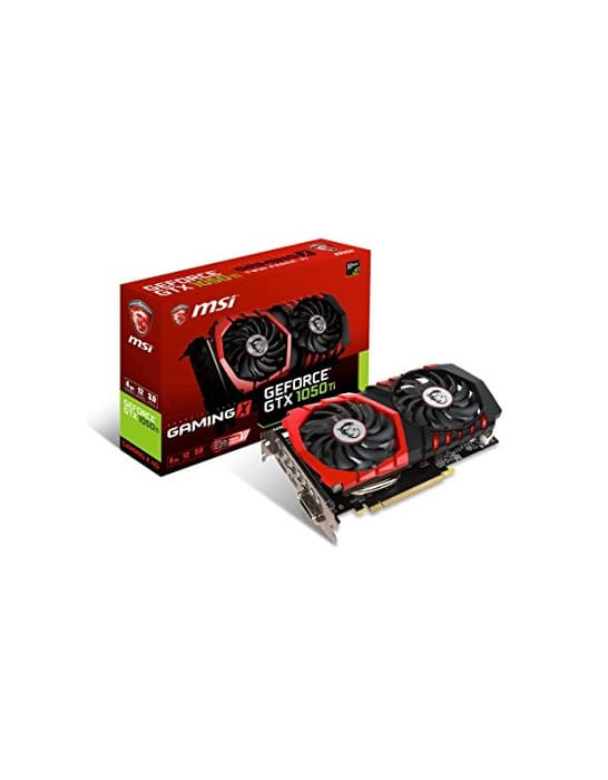 Electrónica MSI GeForce GTX 1050 Ti Gaming X 4G - Tarjeta gráfica