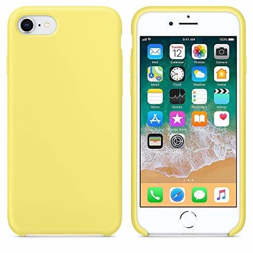 Electrónica Funda para iPhone 7/8 Carcasa Silicona Suave Colores del Caramelo con Superfino