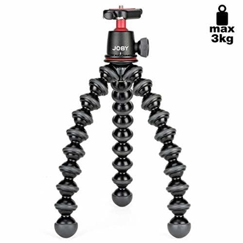 Electrónica Joby GorillaPod Kit 3K JB01507-BWW - Trípode Flexible Ligero con Rótula para