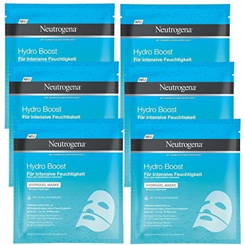 Beauty Neutrogena Hydro Boost hidrogel Máscara, 6 pack