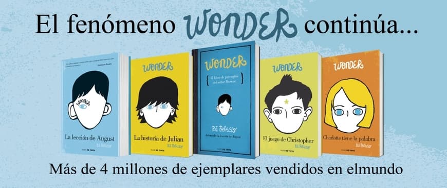 Libro Wonder - La lección de August