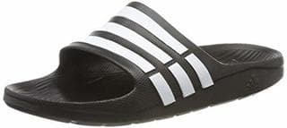 Fashion adidas Duramo Slide, Chanclas Unisex Adulto, Negro