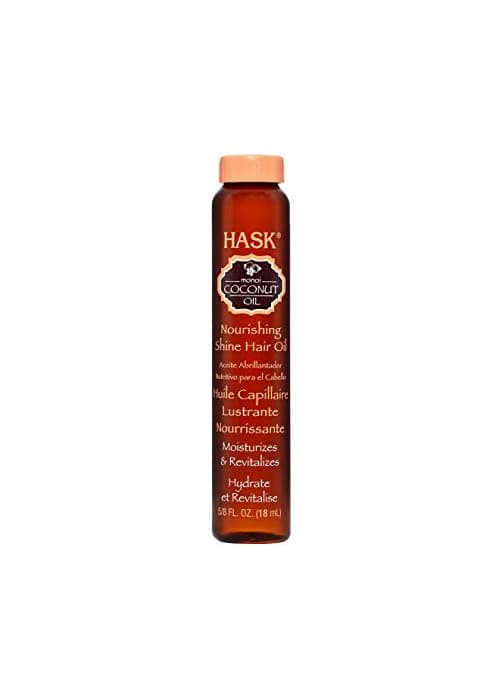 Producto HASK Monoi aceite de coco Nutritivo aceite de brillo – 18 ml