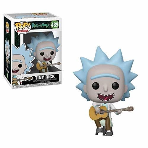 Game Funko- Rick & Morty Pop Tiny Rick w/Guitarra,