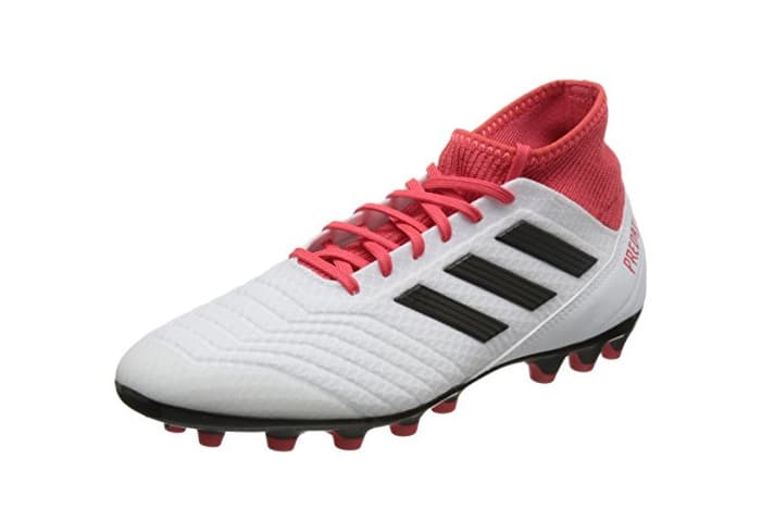 Fashion Adidas Predator 18.3 AG, Botas de fútbol para Hombre, Blanco