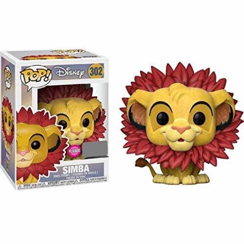 Producto Figura POP Disney The Lion King Simba Flocked Exclusive