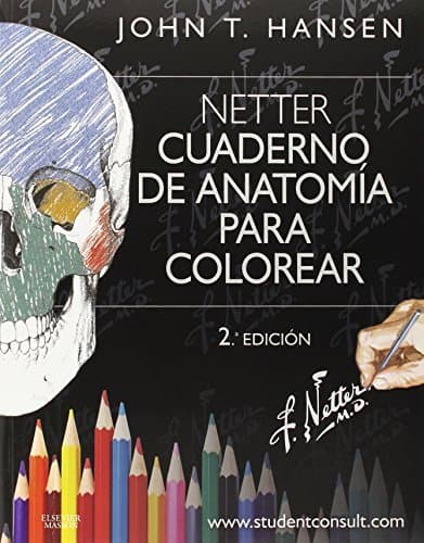 Book Netter. Cuaderno De Anatomía Para Colorear - 2ª Edición