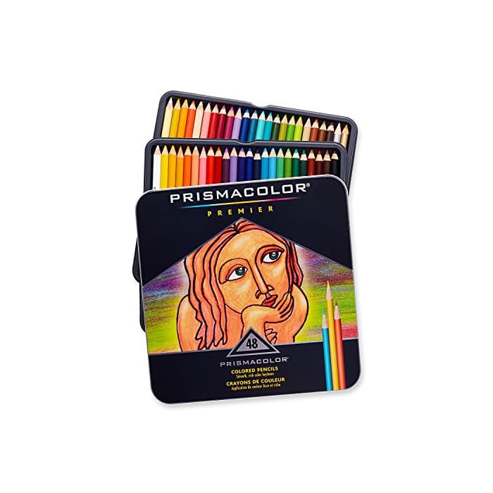 Product Prismacolor Premier color matita impostato 48/Tin-W/due Bonus Artstix