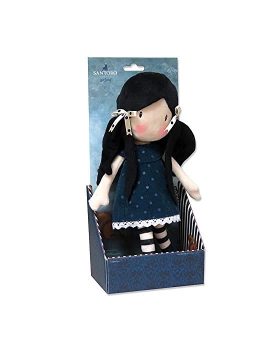 Product Gorjuss M-02-G Muñeca de Trapo en Display - You Brought Me Love